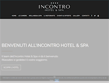 Tablet Screenshot of hotelincontro.it